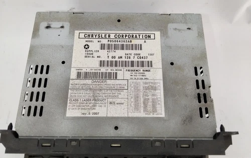 P05064362AB Audio System für CHRYSLER JEEP PATRIOT * 1805443 - Bild 2 von 3