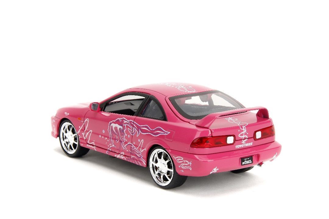 Jada 1:24 Fast Furious Mia's Acura Integra w/ Suki's Honda S2000