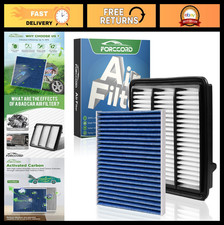 Cabin & Engine Air Filter Combo for Honda CR-V 2023-2026, L4 1.5L, Activated Car