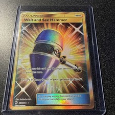 Wait and See Hammer (Secret) Secret Rare SM - Lost Thunder 236/214 NM on eBay