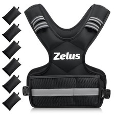 Weighted Vest for Men and Women  4-10lb/11-20lb/20-32lb Vest with 6 Ironsand...