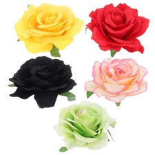  5 Pcs Fiori Di Stoffa Spilla Fiore Per Vestiti Mini Finti Hairpin Feste
