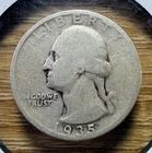 1935-S Washington Quarter - Actual Coin Shown - Free Shipping & Tracking INV#285