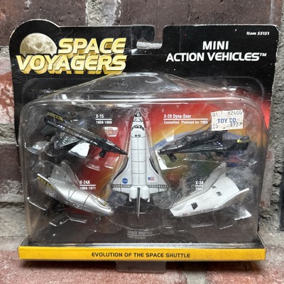 1999 - Space Voyagers Mini Action Vehicles ''Evolution of the Space Shuttle''