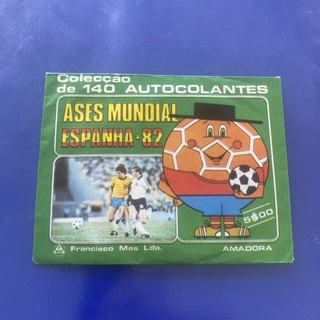 Pochette Packet Bustina Francisco Mas Original Football World Cup Espana 82
