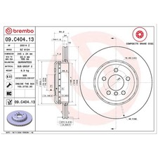 2x Bremsscheibe hinten für BMW 5-er F10 Gran F07 F11 6-er F13 F12 F06 | 188844
