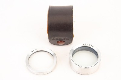 Accura Close Up Set No 2 Coated Parallax Correcting Close-up Set for Bay I V23