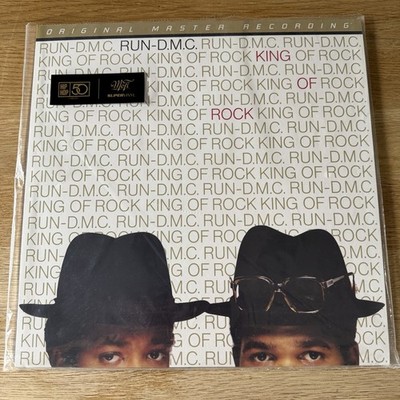 Run-DMC King Of Rock on Mobile Fidelity Sound Lab Ltd Numbered 180 Gram Reissue