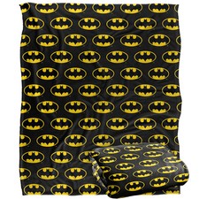 Batman Officially Licensed Silky Touch Super Soft Throw Blanket 152 x 127 cm