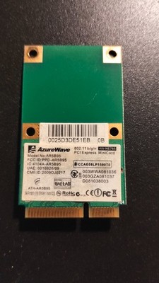 AzureWave AW-NE785 AR5B95 Atheros AR9285 WiFi Mini PCIe ASUS X5DIJ K50IJ K50I