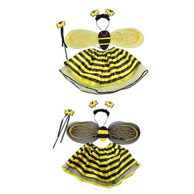 Little Bee Elf Dress up Comfortable Include Dress Headband Fairy Rod Wing Boys