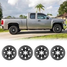 17'' Wheel Covers Hubcaps Wheel Skins For 2005-2013 Chevy Silverado 1500