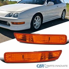 Fits Acura 98-01 Integra Front Bumper Lights Turn Signal Parking Lamps Amber Lr Fits Acura 98-01 Integra Front Bumper Lights Turn Signal Parking Lamps Amber Lr