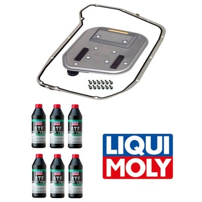 Auto Trans Service Kit: 6L ATF + Filter + Gasket for AUDI ZF 8 Speed A4 A5 A7 Q5