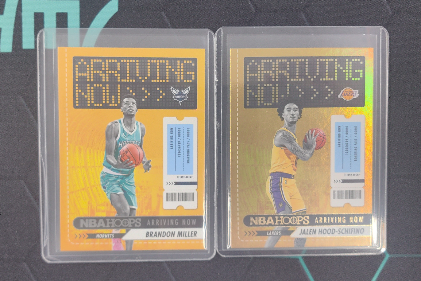 2023 Panini Hoops Brandon Miller Jalen Hood-Schifino RC Arriving Now LOT2