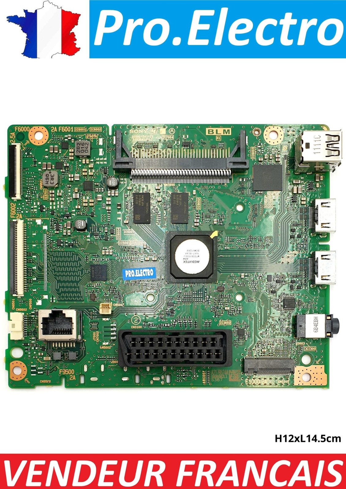 Carte mère Sony A2180710A haute précision pour châssis TV 1-981-541-21
