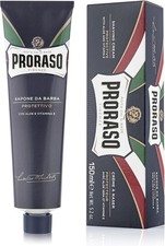 Proraso  Shaving Cream  Protective and Moisturising with Aloe | BLUE Tube 150ml 45.67 per litre