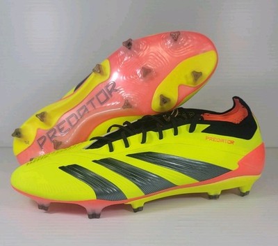 Adidas Predator Elite FG Energy Citrus Pack IF5441 Men's Size 9.5 Soccer Cleats