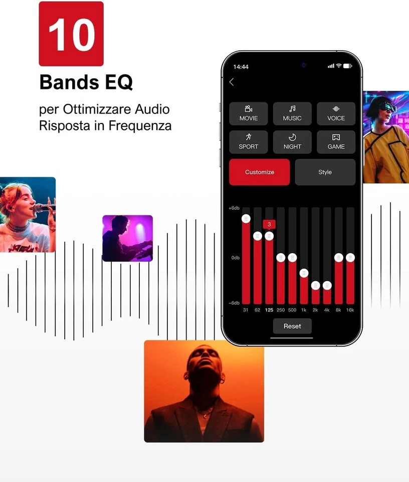 ULTIMEA 5.1ch Soundbar Impianto Surround Virtuale per TV App Controllo A30 - Immagine 4 di 4