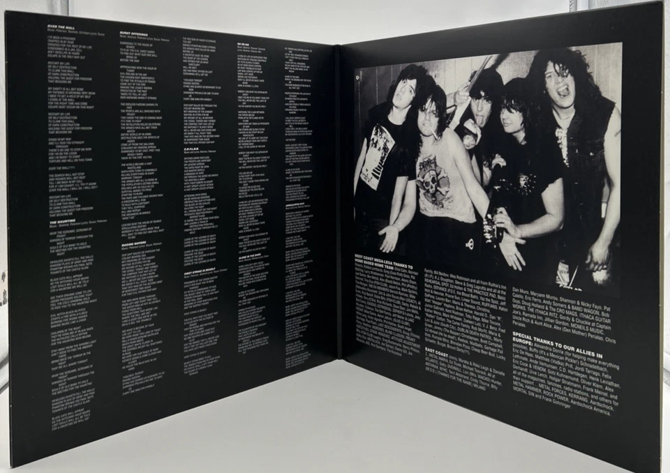 TESTAMENT "Legacy" LP 2011 UK Back On Black – BOBV275LP Gatefold Foto 3 de 4