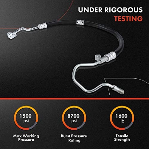 Power Steering Reservoir/Suction Line Hose Assembly Compatible with Mini