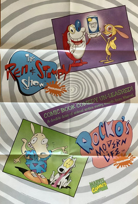 The Ren & Stimpy Show - Rocko s Modern Life Nickelodeon 1994 22'' x 34'' poster
