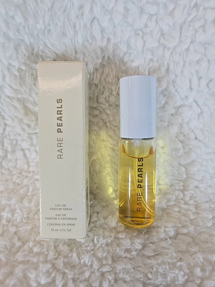 Perfume de viaje Avon’s Rare Pearls y raro dorado spray 0,5 fl oz nuevo con caja Foto 3 de 4