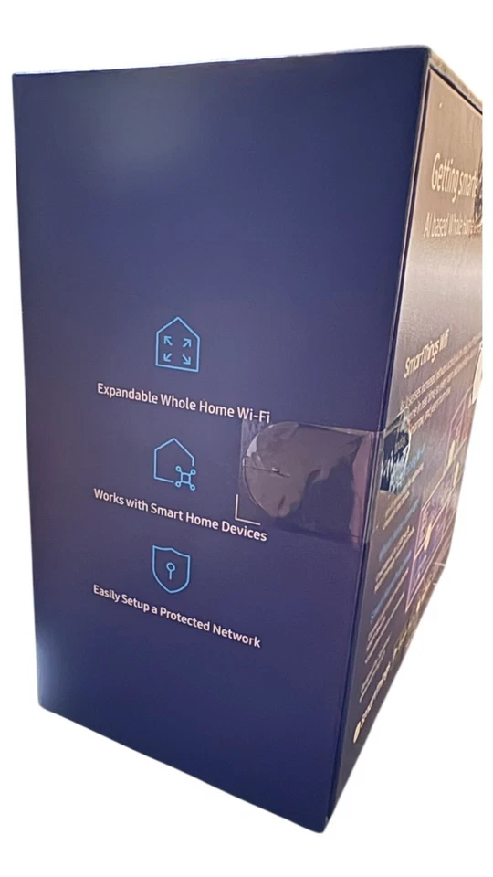 Samsung ET-WV525BWEGUS SmartThings Wi-Fi Mesh Router, White - Image 2 of 4