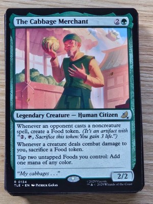 cabbage merchants mtg card MTG Commander Deck EDH Deck The Cabbage Merchant 100 Magic Cards Custo –  Moonveil Games