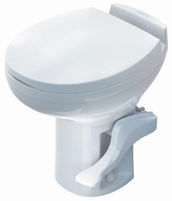 THETFORD 50274 Toilet; Aqua Magic Residence; Permanent; High Profile; Round Seat