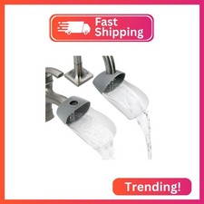 Nuby 2-in-1 Faucet Extenders for Toddlers - 2 Pack - Sink Extension for Bathroom