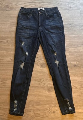 Encore Jeans Juniors Size 7 Distressed, Skinny Jeans