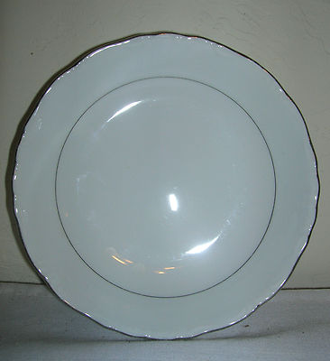 Old Vintage Harmony House Nora Platinum #3857 Fruit Berry Dessert Bowl ~ 5-1/2''