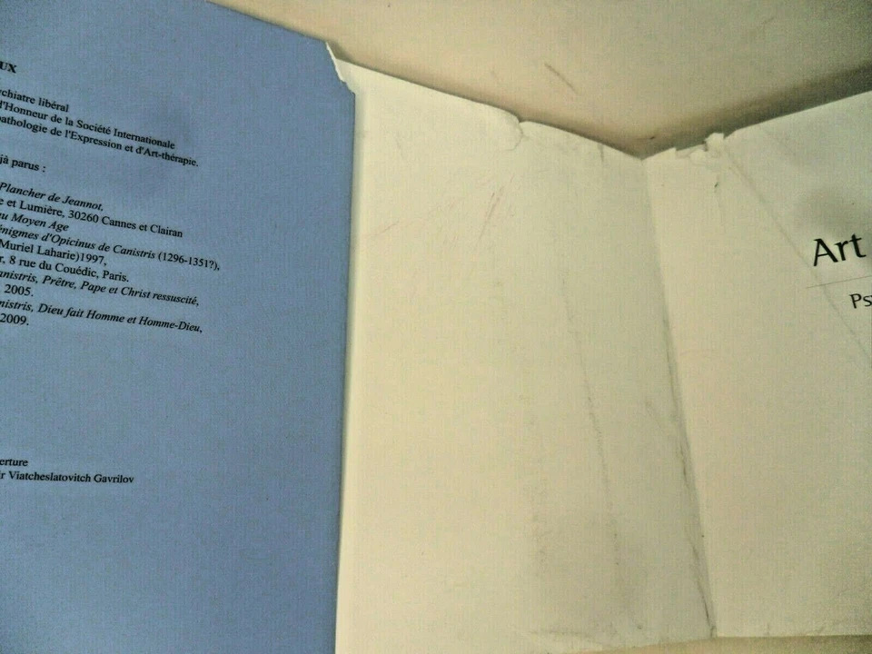 ART SINGULIER ET PSYCHIATRIE Psychophologie de l' expression au quotidien Guy Ro - Image 2 of 4