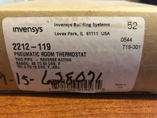 New INVENSYS 2212-119 / 2212119 (BRAND NEW) Pneumatic Room Thermostat