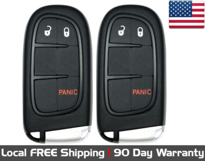 Lot 2x New Replacement PROXIMITY Keyless Key Fob for Dodge RAM 1500 2500 3500