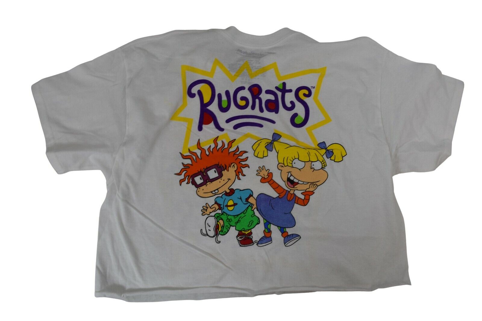 Nickelodeon Rugrats Womens Rugrats White Crop Top Shirt New S, L | eBay