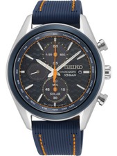 Seiko Flight Chronograph Men's Black Watch - SSC775P1 for sale online | eBay