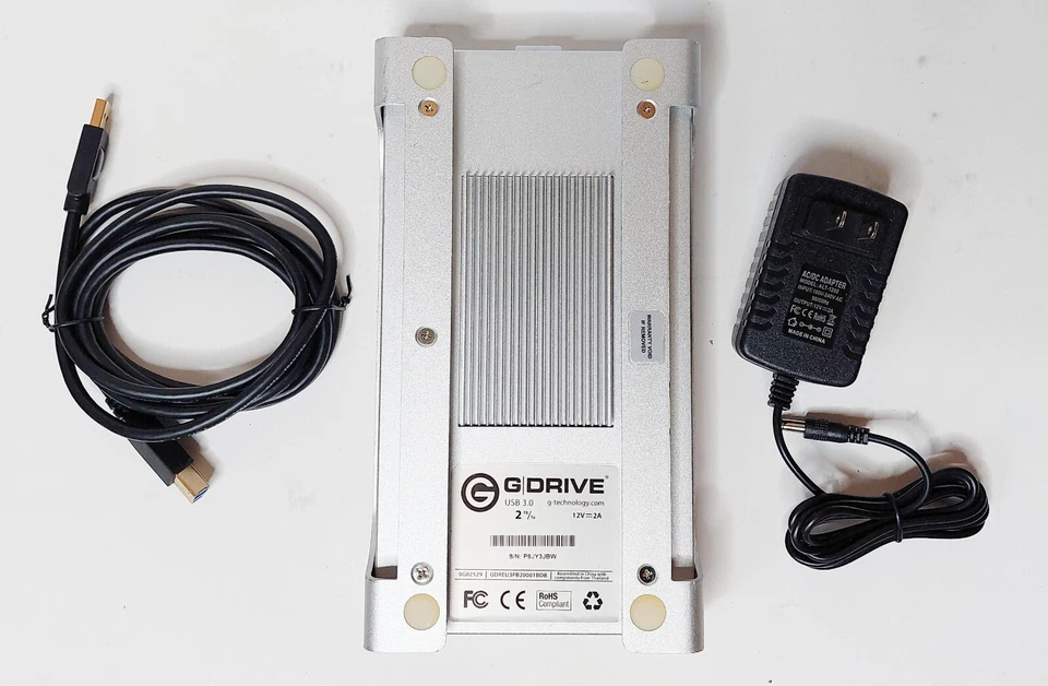 G-Technology G-DRIVE External HDD 2TB USB 3.0/FireWire 800 (0G02529) - Image 2 of 4