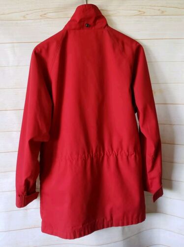 Eddie Bauer Classic Vintage Red Field Coat Jacket Men's Size Small Wool Lined - Picture 11 of 18