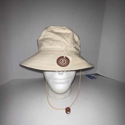 Panama Jack Original Mesh Safari Sun Hat Mens Sz S/M