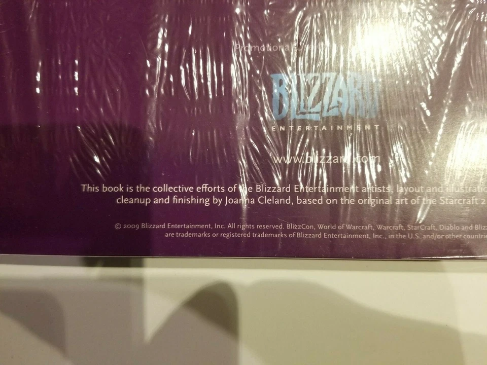 Libro para colorear Blizzard World of Warcraft Wrath of the Lich King sellado raro 2009 Foto 3 de 3