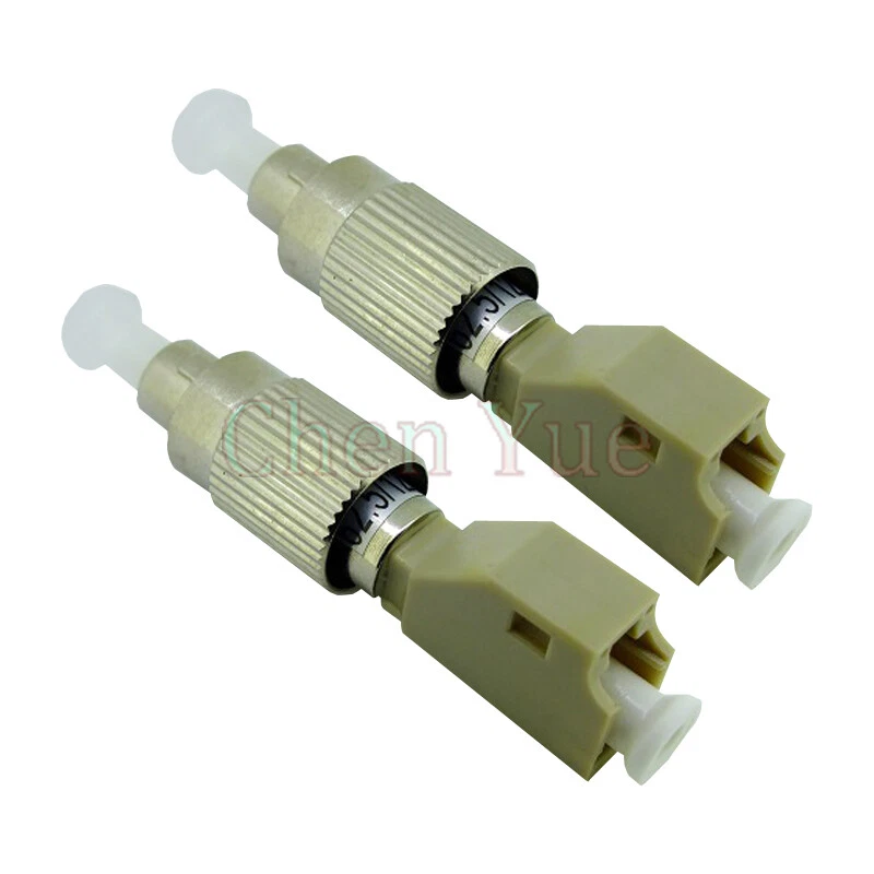 2pcs LC Female -FC Male LC-FC Multi-mode 62.5/125 Hybrid Adapter Optical Adapter - Image 2 of 4