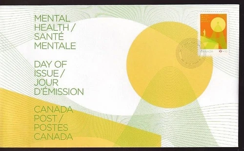 Canada FDC 2010 sc#B16 Mental Health semi-postal