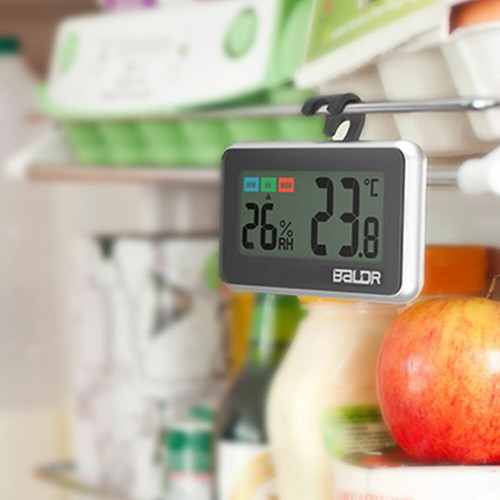 Baldr Mini LCD Digital Innen Hygrometer Thermometer Raumfeuchtigkeit Tester Kühlschrank - Bild 8 von 34