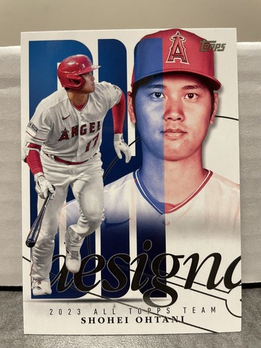 Shohei Ohtani 2024 Topps Series 1 ATT-8 2023 All Topps Team Insert ANGELS