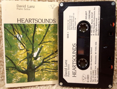 Vintage Cassette Tape Heartsounds David Lanz Piano Solos Narada West Germany