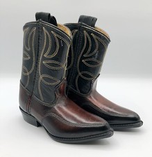Vintage Texas Brand Child  s Cowboy Boots Sz 11.5 Small /b