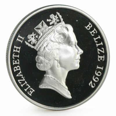 Belize 5 dollars 50th Anniversary of El Alamein Erwin Rommel proof