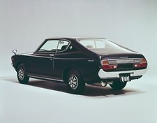 Cars 1973 77 nissan violet sss coupe 710 Desk Mat Stitched